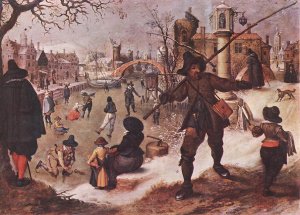 January by Sebastian Vrancx Oil Painting