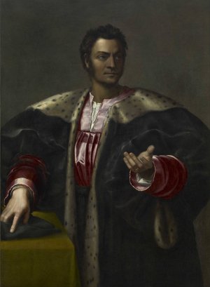 Anton Francesco degli Abizzi by Sebastiano Del Piombo Oil Painting