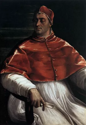 Pope Clement VII Oil painting by Sebastiano Del Piombo