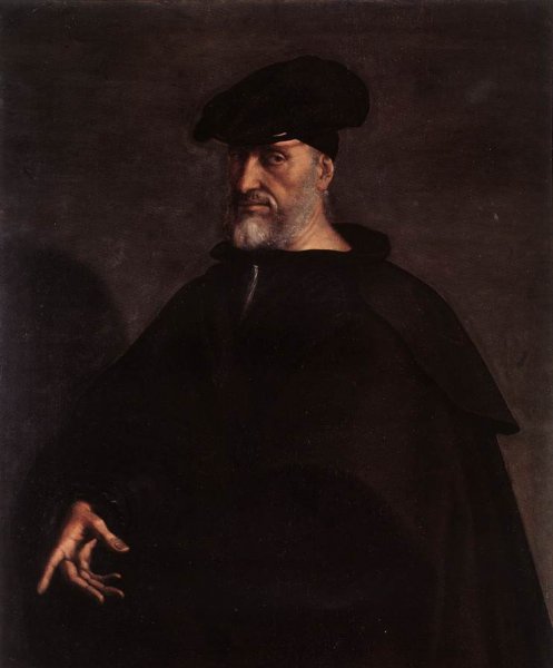Main Product Photo of Portrait of Andrea Doria Painting by Sebastiano Del Piombo