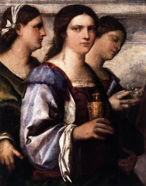 San Giovanni Crisostomo Altarpiece Detail painting by Sebastiano Del Piombo
