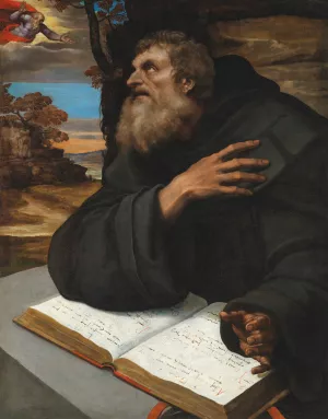 The Vision of Saint Anthony Abbot by Sebastiano Del Piombo Oil Painting
