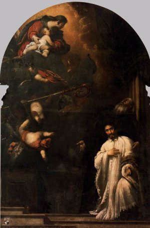 St Benedict Presents Pasqualino Daneli to the Virgin