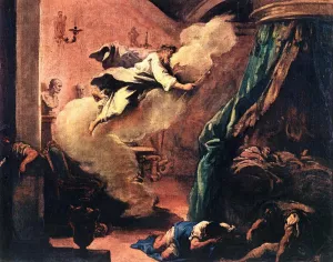 Dream of Aesculapius painting by Sebastiano Ricci