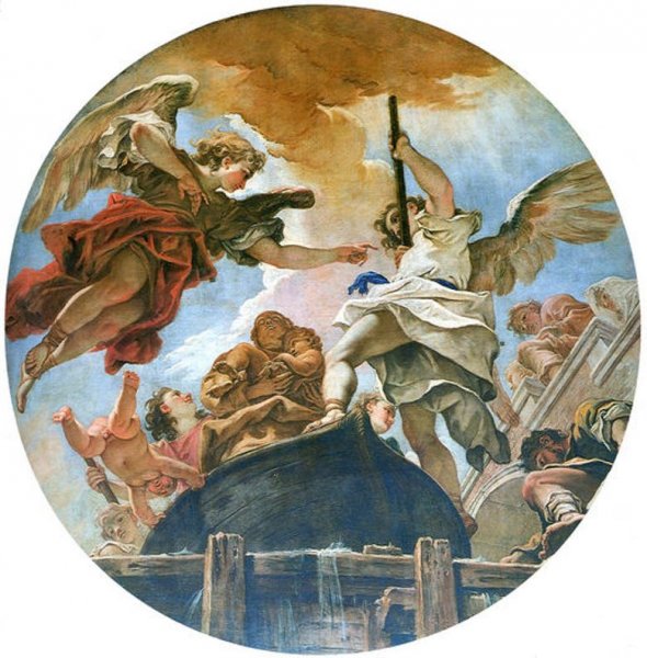 Main Product Photo of Miraculous Arrival of the Statue of Madonna Painting by Sebastiano Ricci