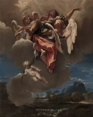 Study for 'An Apotheosis of a Saint' Oil painting by Sebastiano Ricci