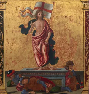 The Resurrection by Sebastino Di Mainardi Oil Painting