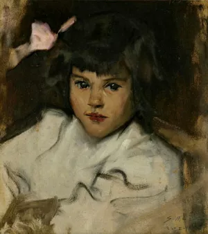 Retrato de Chica by Segundo Matilla Marina - Oil Painting Reproduction