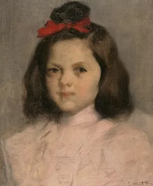 Retrato de Muchacha by Segundo Matilla Marina Oil Painting