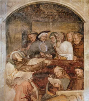 Death of St Louis painting by Serafino Serafini