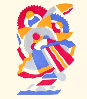 Fleurs, Texte Et Vingt-Six Planches En Couleurs 18 by Serge Gladky Fleurs, Texte Et Vingt-Six Planches En Couleurs 18 by Serge Gladky Oil Painting