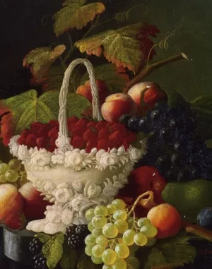 Still Life with Basket of Strawberries