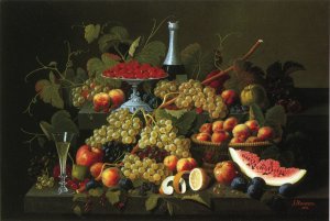 Still Life with Fruit and Champagne