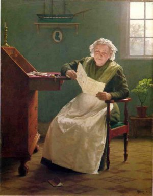 Dear Polly by Seymour Joseph Guy Oil Painting