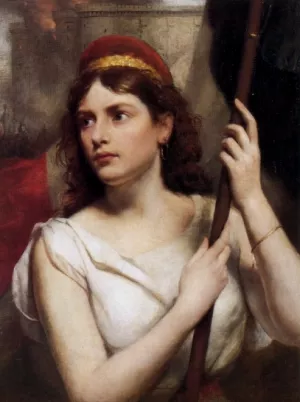 Liberty by Seymour Joseph Guy Oil Painting