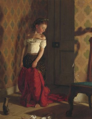 Making Believe by Seymour Joseph Guy Oil Painting
