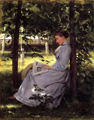 Summer Issue painting by Seymour Joseph Guy