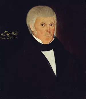 Portrait of Mr. William W. Welch by Sheldon Peck Oil Painting