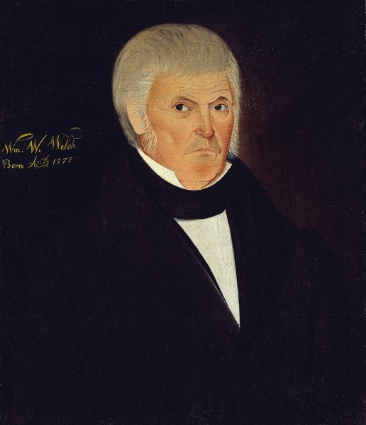 Main Product Photo of Portrait of Mr. William W. Welch  Painting by Sheldon Peck