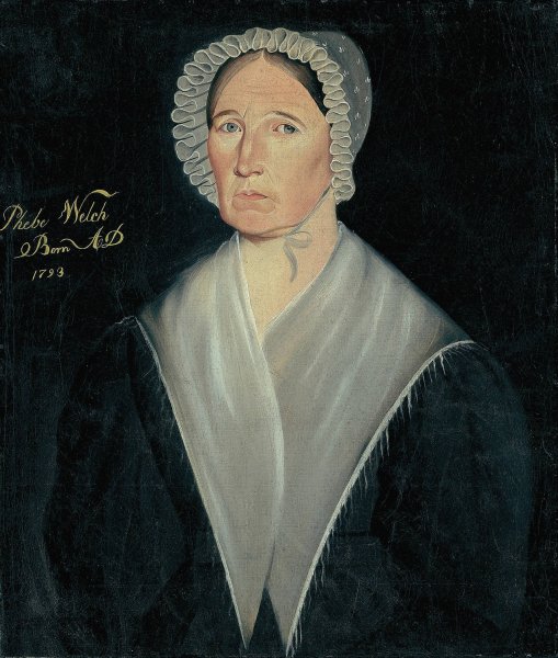 Main Product Photo of Portrait of Mrs. William W. Welch  Painting by Sheldon Peck