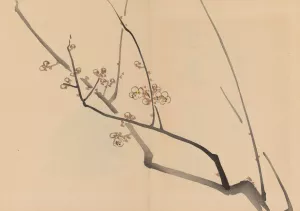 Zeshin iboku tairyukyo gafu, Pl.01 by Shibata Zeshin Oil Painting