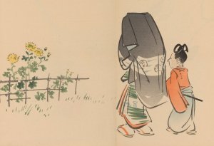 Zeshin iboku tairyukyo gafu, Pl.09 by Shibata Zeshin Oil Painting