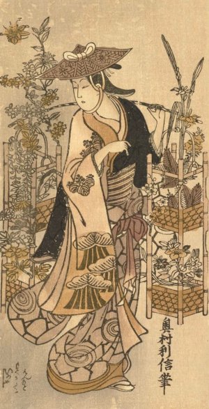 Masterpieces selected from the Ukiyoye School, Pl.04 by Shiichi Tajima Oil Painting
