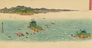 Masterpieces selected from the Ukiyoye School, Pl.20 by Shiichi Tajima Oil Painting