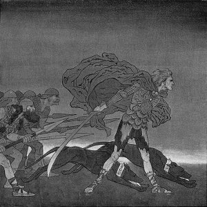 Welleran! And the Sword of Welleran by Sidney H. Sime Oil Painting