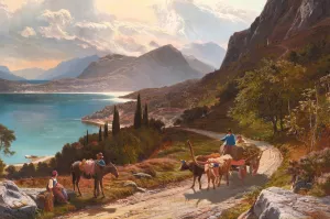 Angera, Maggiore by Sidney Richard Percy Oil Painting