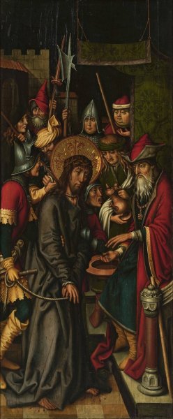 Christ before Pilate by Sigmund Holbein Oil Painting