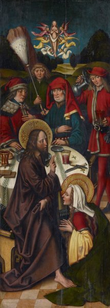 Christ in the House of Simon by Sigmund Holbein Oil Painting