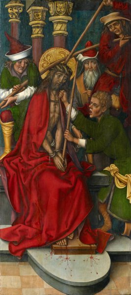 Crowning with Thorns by Sigmund Holbein Oil Painting