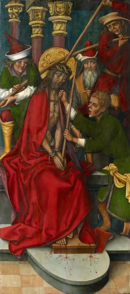 Crowning with Thorns by Sigmund Holbein Oil Painting