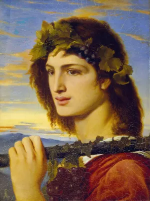 Bacchus by Simeon Solomon Oil Painting