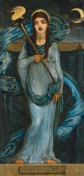 Main Product Photo of Night Painting by Simeon Solomon