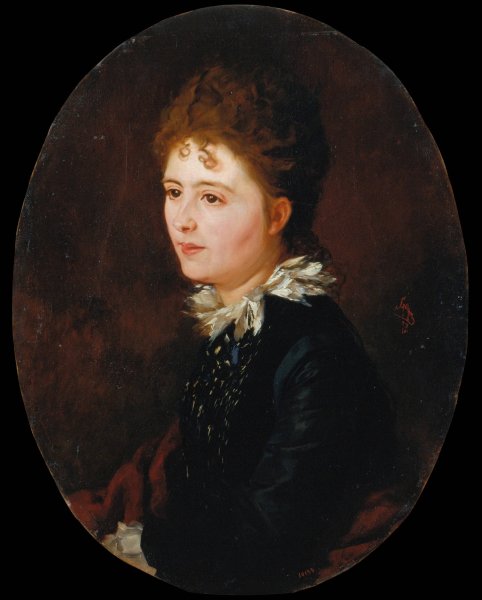 Main Product Photo of Portrait of a Woman  Painting by Simo Gomez