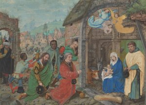 The Adoration of the Magi by Simon Bening Oil Painting