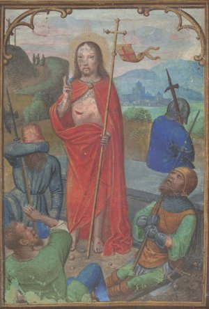 The Resurrection by Simon Bening Oil Painting