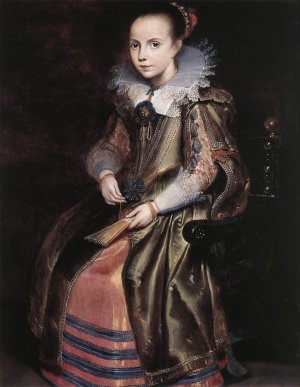 Elisabeth or Cornelia Vekemans as a Young Girl