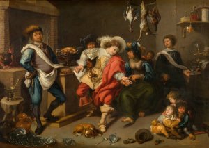 Gipsy by Simon De Vos Oil Painting