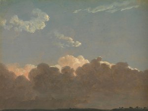 Cloud Study by Simon Denis Oil Painting