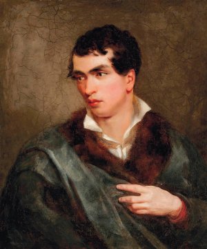 Portrait of a gentleman by Simon Jacques Rochard Oil Painting