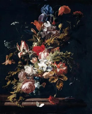 Flower Still-Life painting by Simon Pietersz Verelst