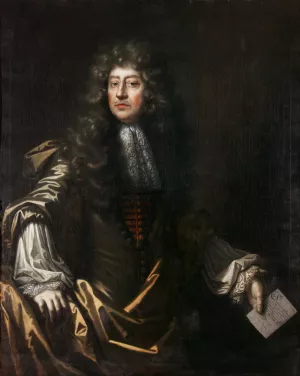 Portrait of an Ambassador by Simon Verelst Oil Painting