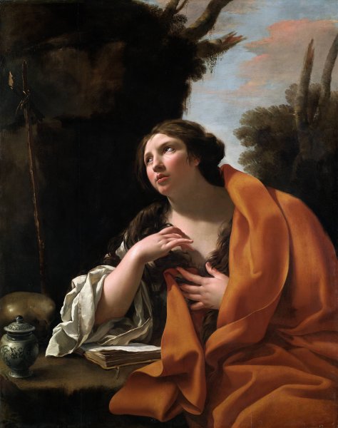 Main Product Photo of Saint Mary Magdalen  Painting by Simon Vouet
