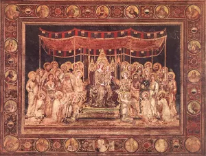 Maesta Madonna with Angels and Saints 2