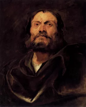 An Apostle by Sir Anthony Van Dyck - Oil Painting Reproduction