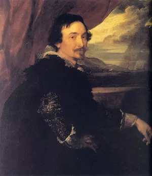 Lucas van Uffelen by Sir Anthony Van Dyck - Oil Painting Reproduction