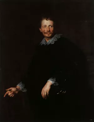 Portrait of a Genoese Nobleman painting by Sir Anthony Van Dyck